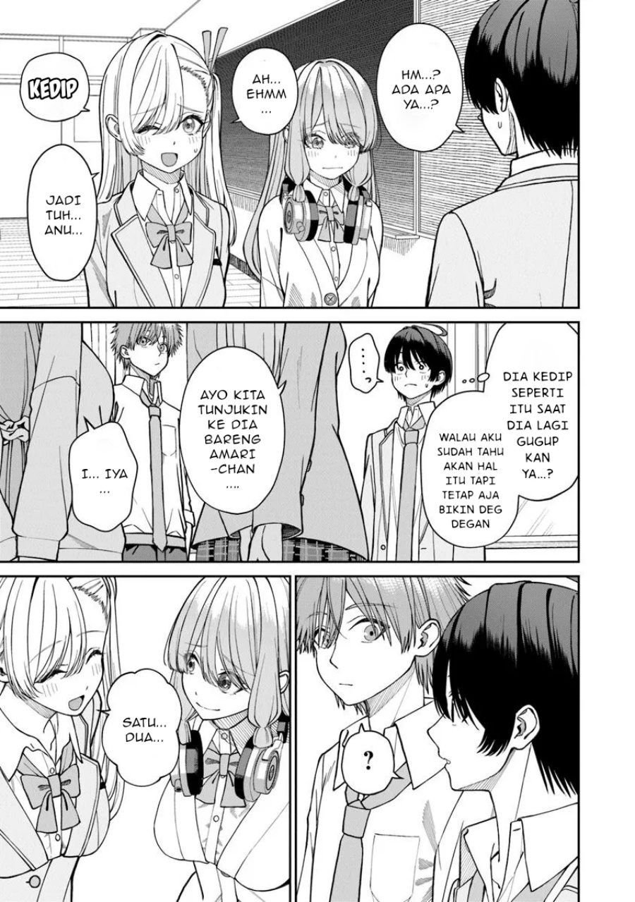 Kanojo ni shitai Joshi Ichii, no Tonari de Mitsuketa Amari-chan Chapter 04.5 Gambar 12