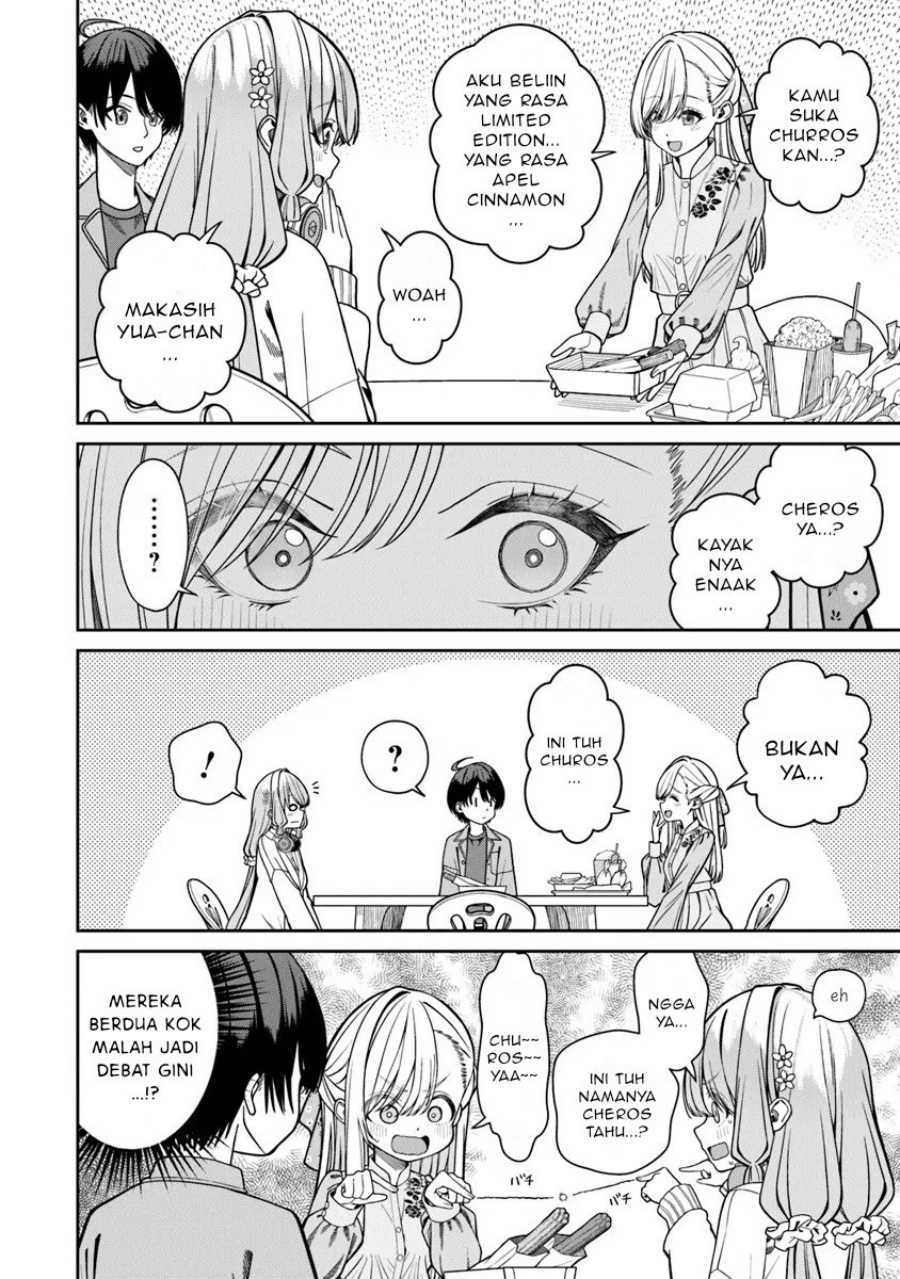 Kanojo ni shitai Joshi Ichii, no Tonari de Mitsuketa Amari-chan Chapter 06.2 Gambar 10