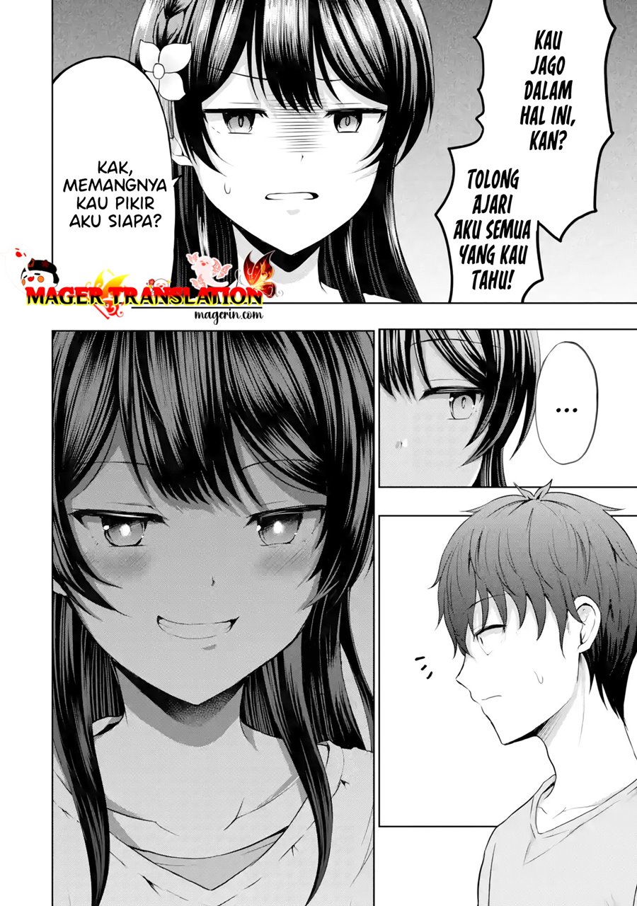 Kanojo no Imouto to Kisu wo Shita Chapter 09.1 Gambar 13