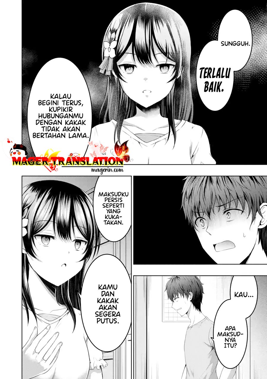 Kanojo no Imouto to Kisu wo Shita Chapter 09.1 Gambar 17