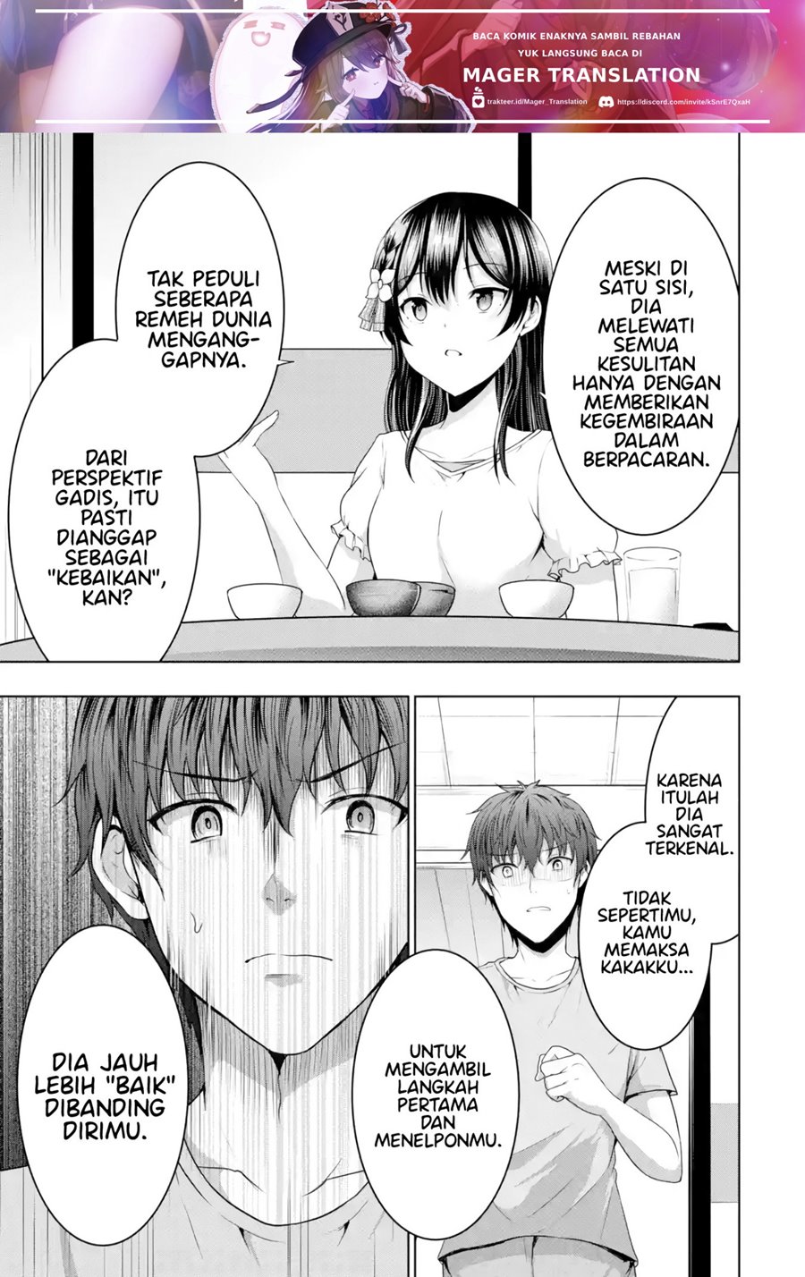 Kanojo no Imouto to Kisu wo Shita Chapter 09.1 Gambar 24