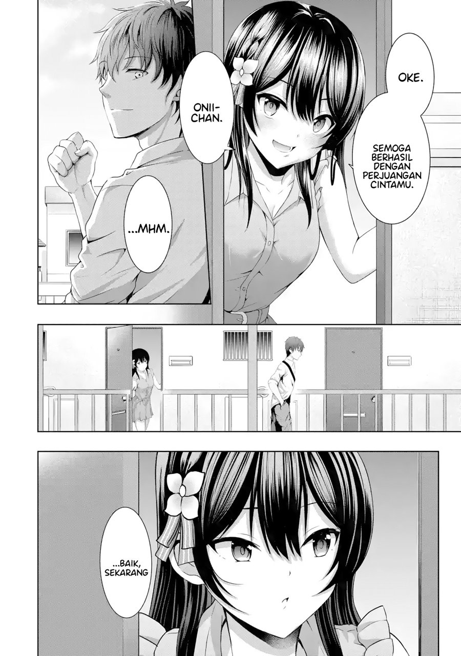 Kanojo no Imouto to Kisu wo Shita Chapter 09.2 Gambar 21