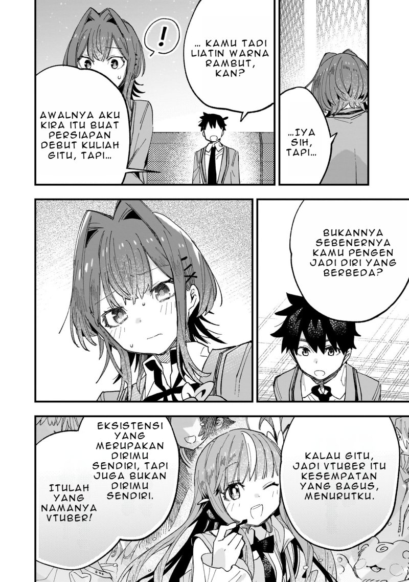 Kanojo no Real ga Kirinukenai! Chapter 02.2 Gambar 13