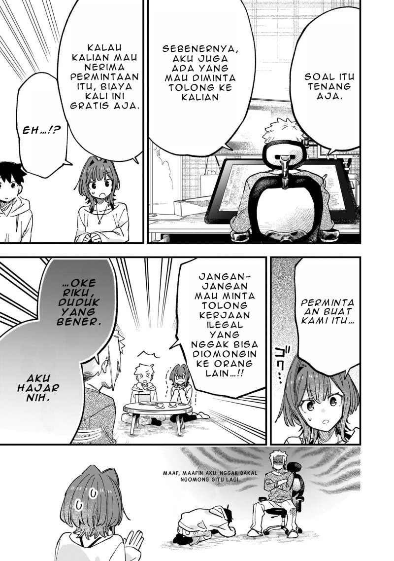 Kanojo no Real ga Kirinukenai! Chapter 03.2 Gambar 8
