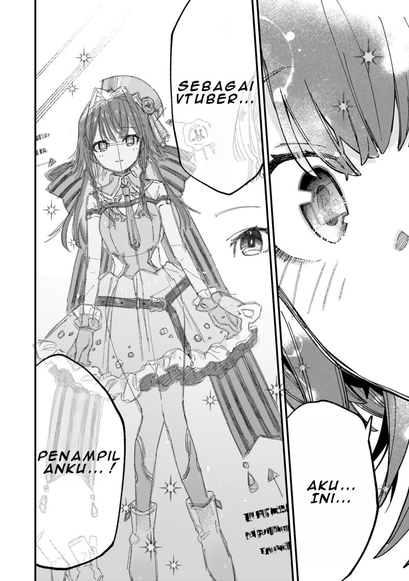 Kanojo no Real ga Kirinukenai! Chapter 03.2 Gambar 16