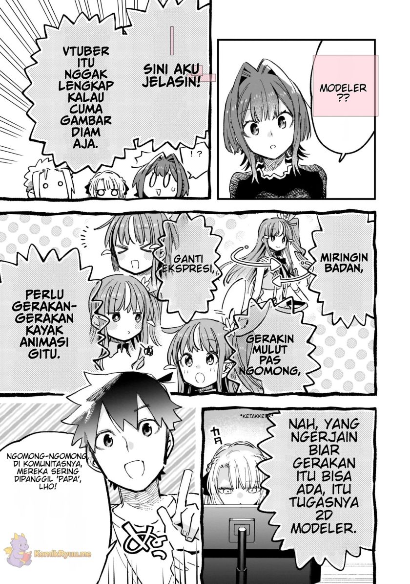Kanojo no Real ga Kirinukenai! Chapter 05.1 Gambar 10