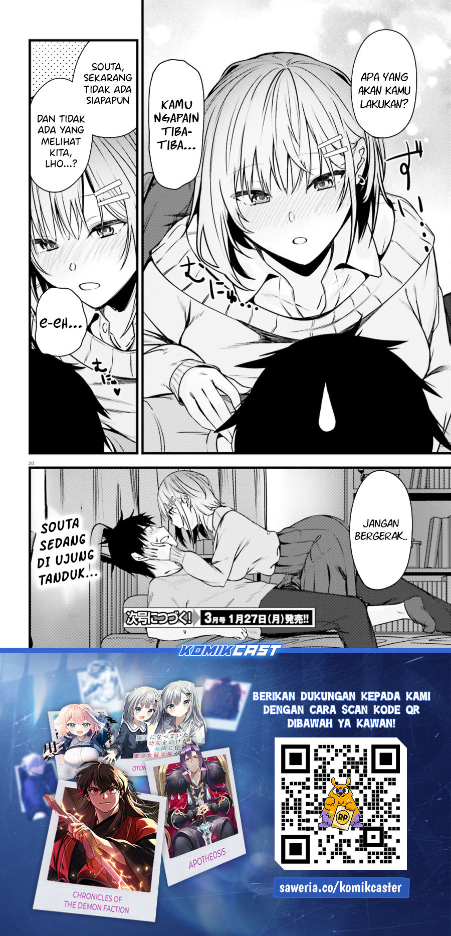 Kanojo wo Ubatta Ikemen Bishoujo ga Nazeka Ore made Nerattekuru Chapter 04 Gambar 21