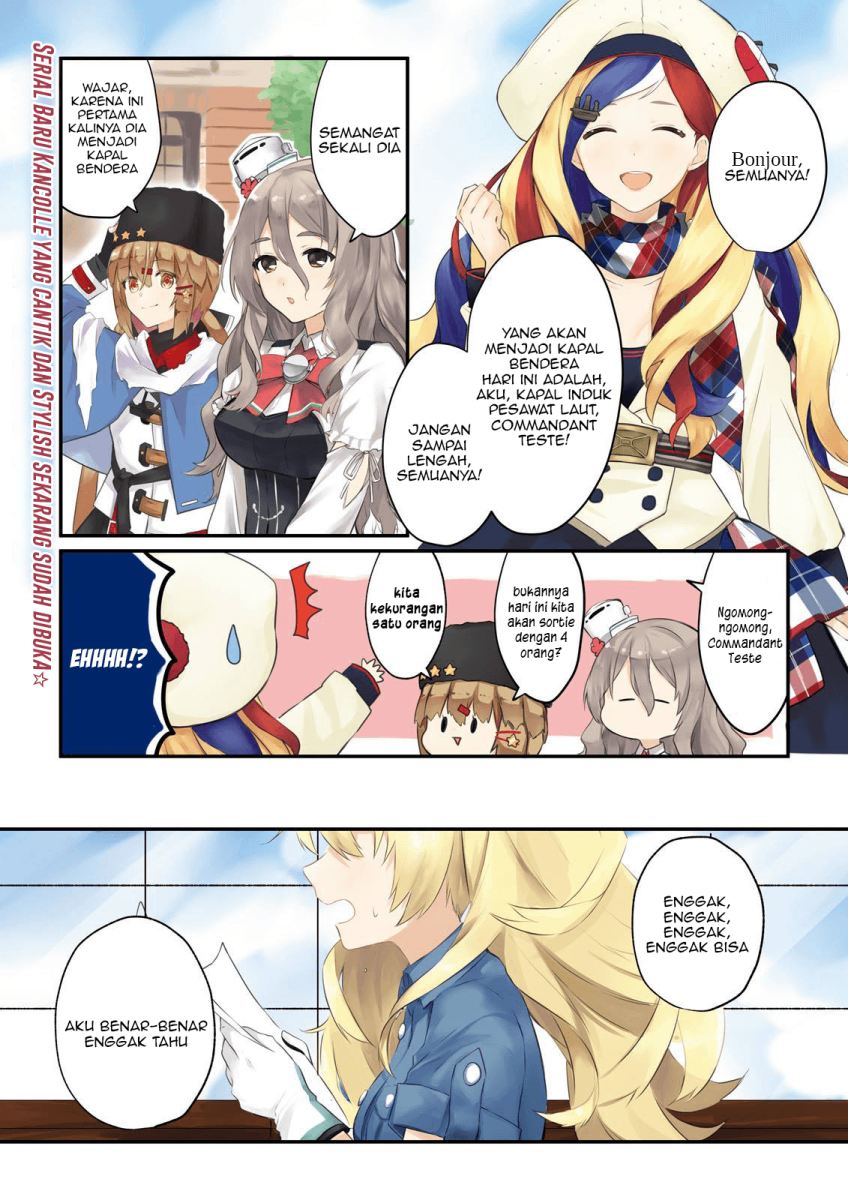 Kantai Collection -KanColle- Tonight, Another “Salute”! Chapter 01 Gambar 1