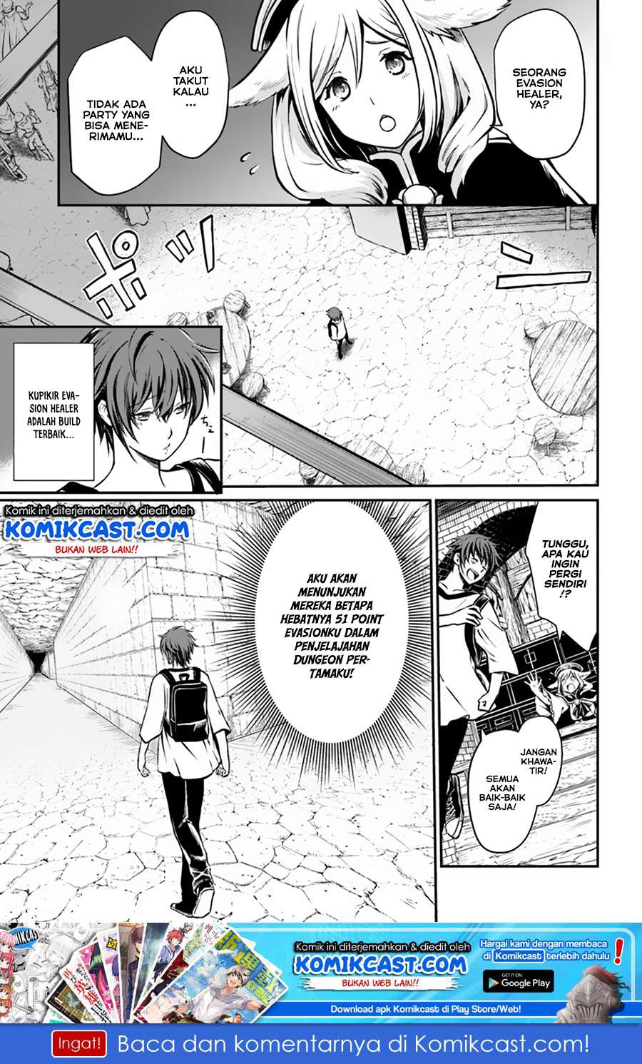 Kanzen Kaihi Healer no Kiseki Chapter 04 Gambar 1