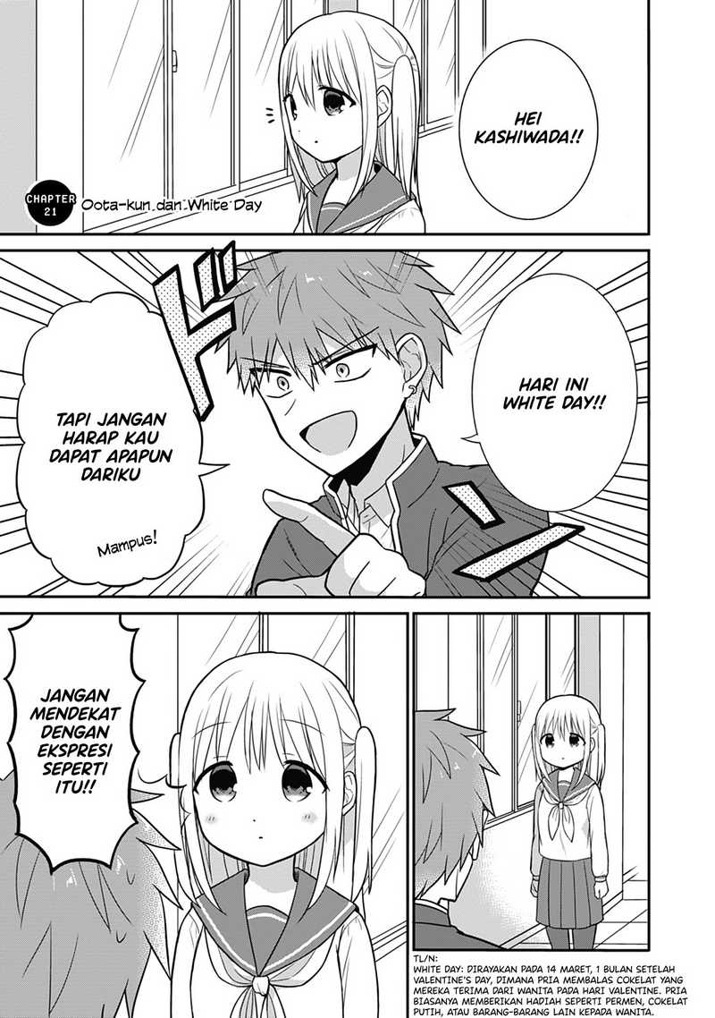 Kao ni denai Kashiwada-san to Kao ni deru Ota-kun Chapter 21 Gambar 1