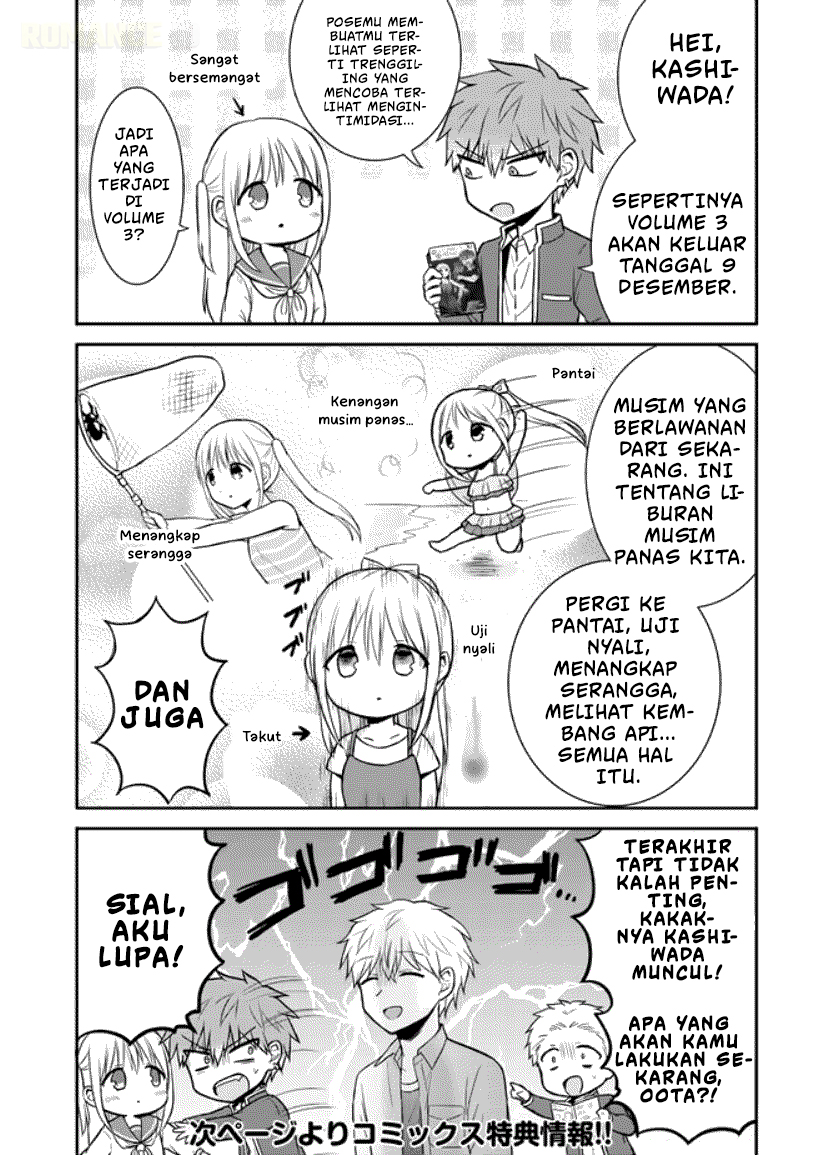 Kao ni denai Kashiwada-san to Kao ni deru Ota-kun Chapter 41.5 Gambar 2