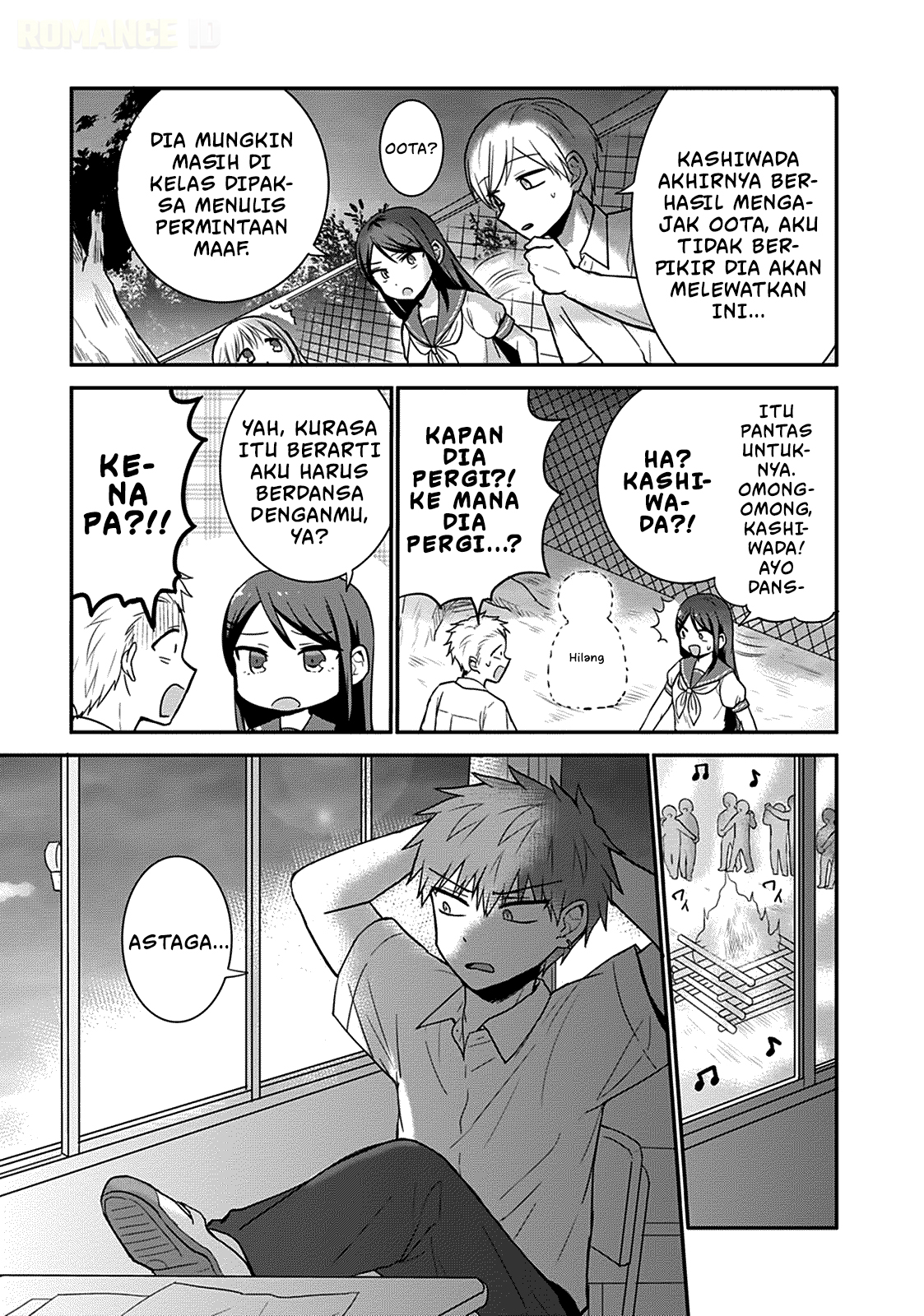 Kao ni denai Kashiwada-san to Kao ni deru Ota-kun Chapter 45 Gambar 6