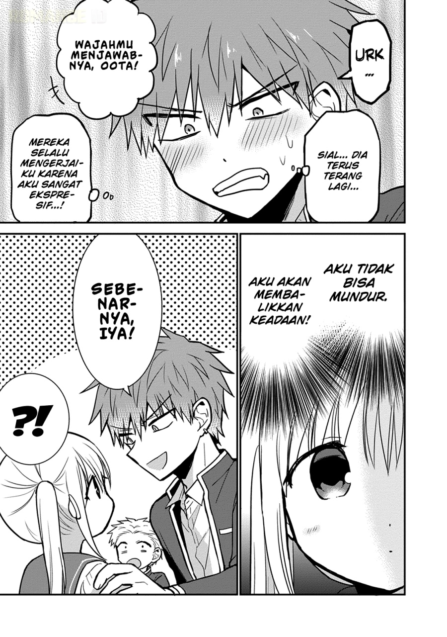 Kao ni denai Kashiwada-san to Kao ni deru Ota-kun Chapter 60 Gambar 8