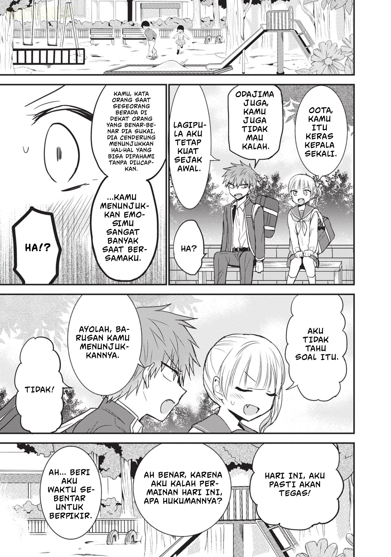 Kao ni denai Kashiwada-san to Kao ni deru Ota-kun Chapter 89 Gambar 10