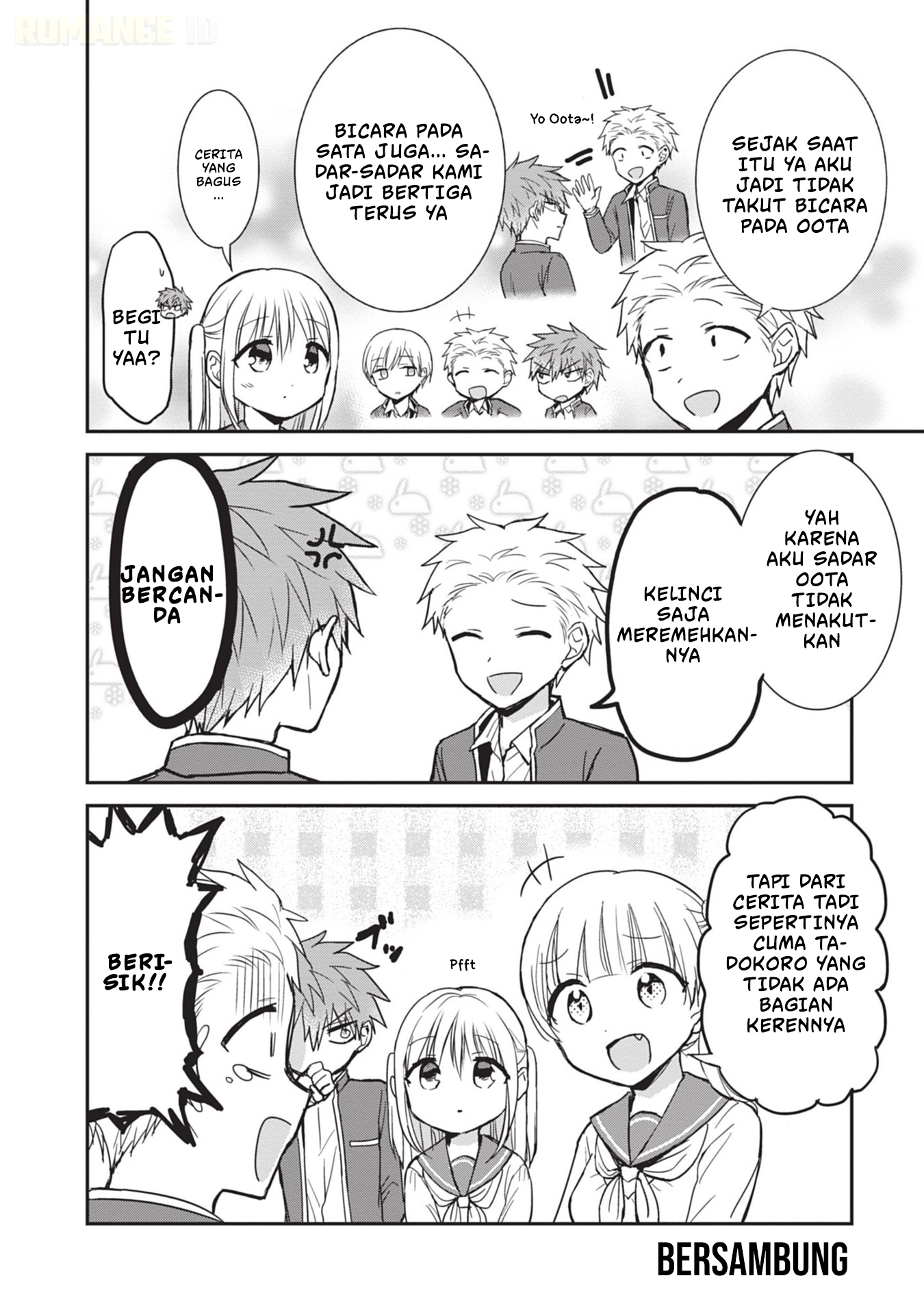 Kao ni denai Kashiwada-san to Kao ni deru Ota-kun Chapter 99.5 Gambar 9