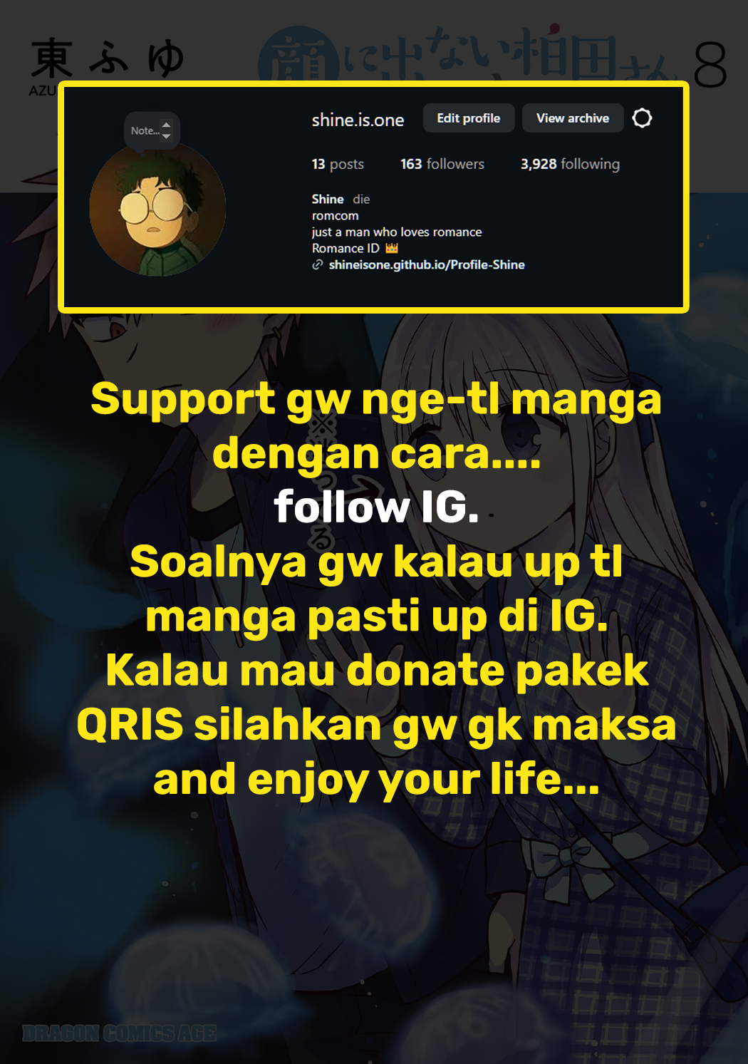 Kao ni denai Kashiwada-san to Kao ni deru Ota-kun Chapter 99.5 Gambar 14