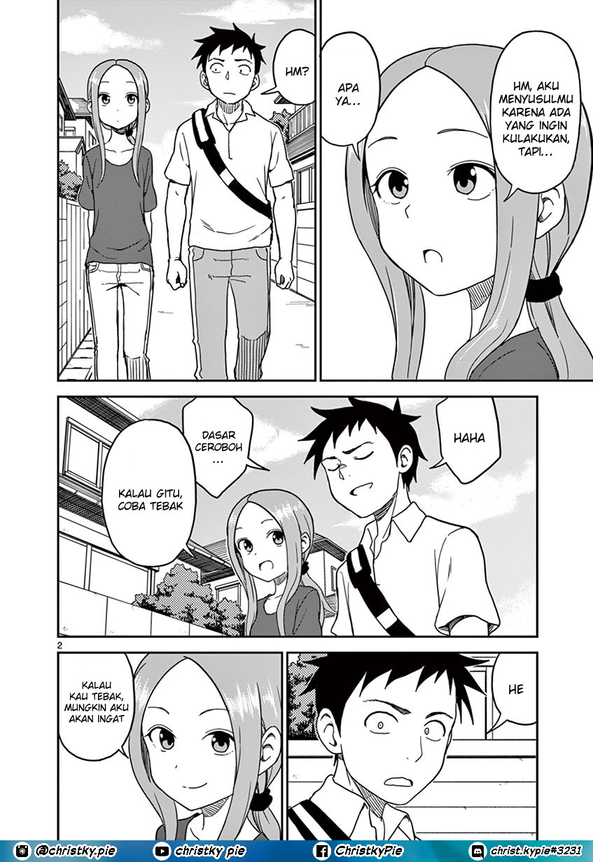 Karakai Jouzu no (Moto) Takagi-san Chapter 99 Gambar 2