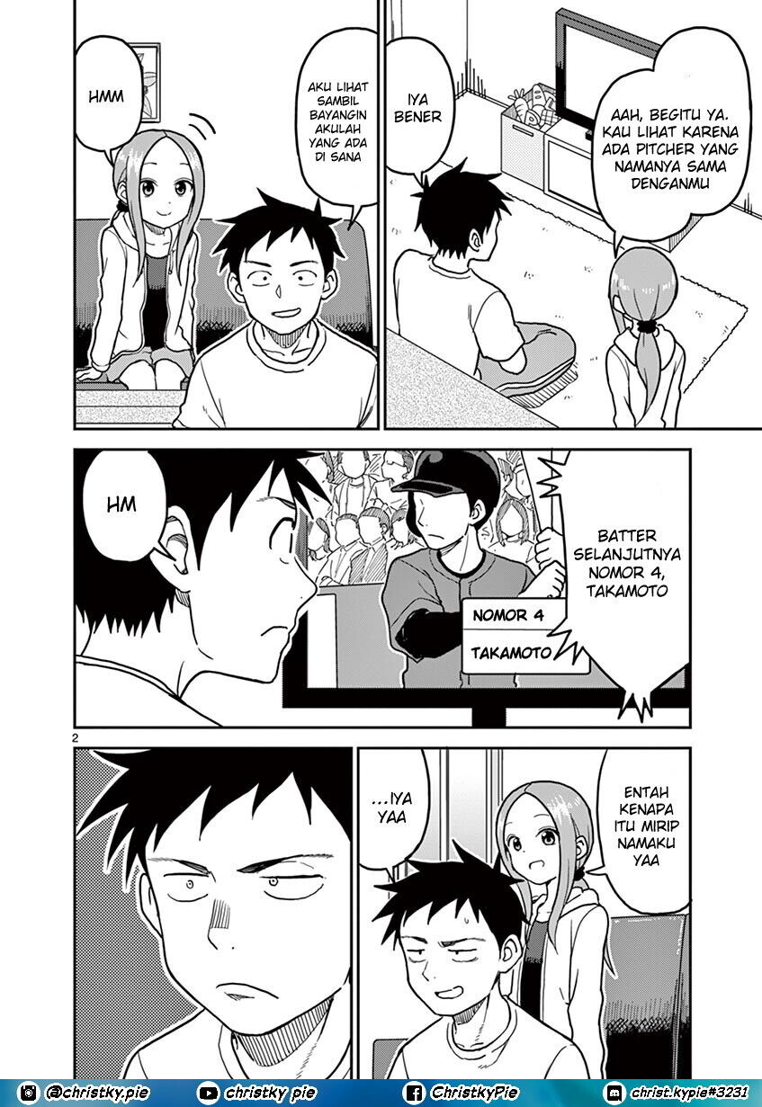 Karakai Jouzu no (Moto) Takagi-san Chapter 109 Gambar 2