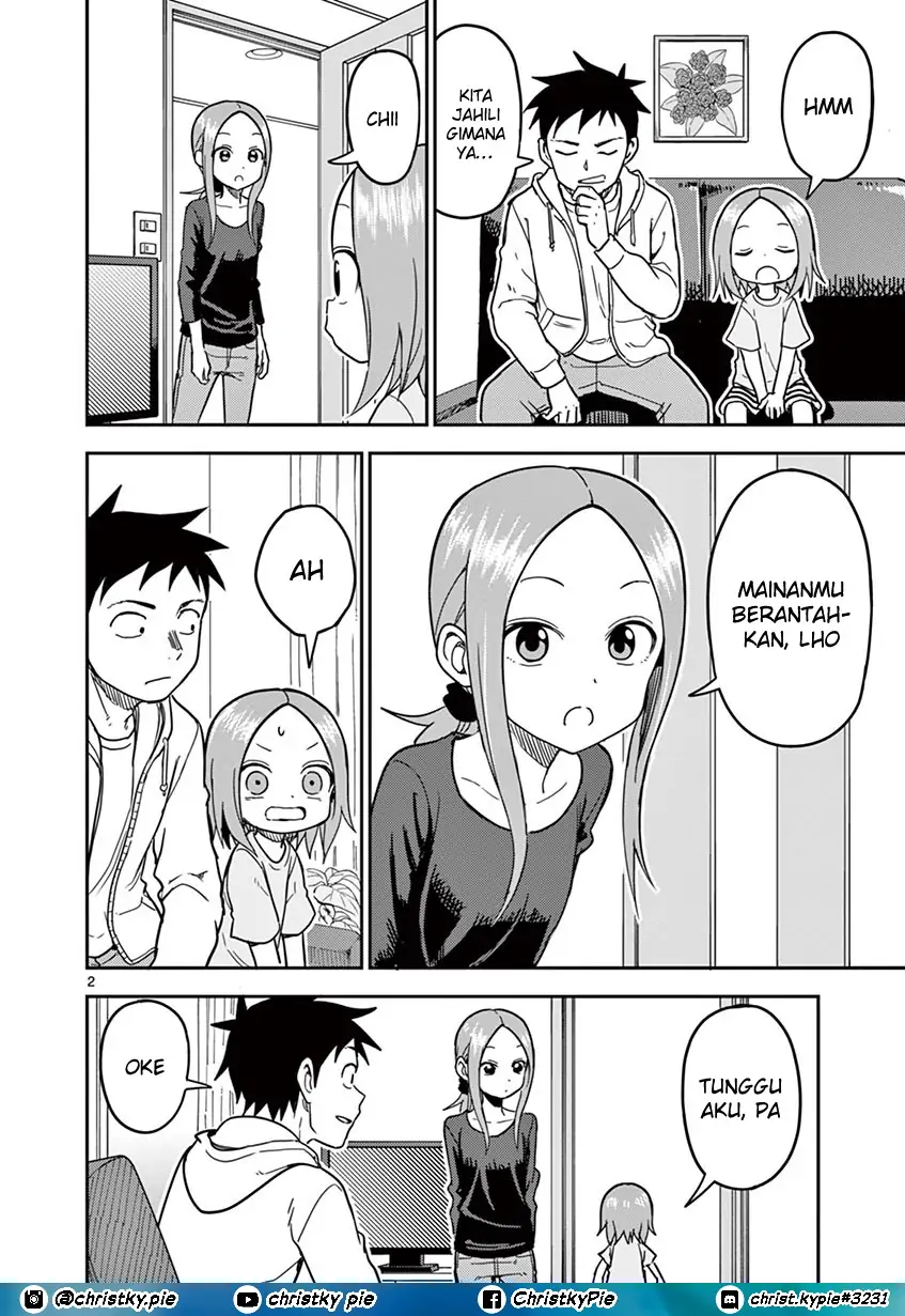Karakai Jouzu no (Moto) Takagi-san Chapter 133 Gambar 2