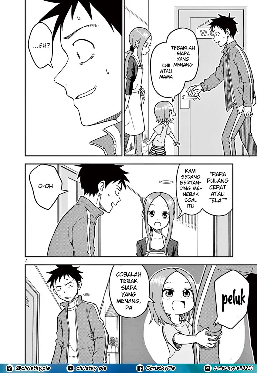Karakai Jouzu no (Moto) Takagi-san Chapter 134 Gambar 2