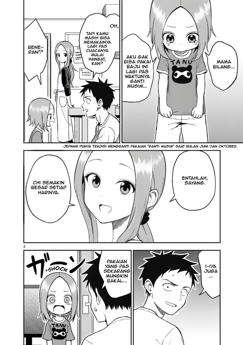 Karakai Jouzu no (Moto) Takagi-san Chapter 156 Gambar 2
