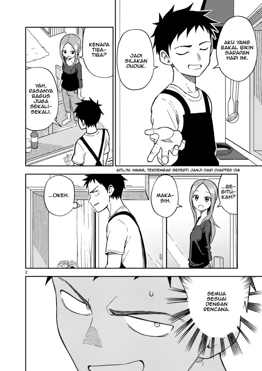 Karakai Jouzu no (Moto) Takagi-san Chapter 158 Gambar 2