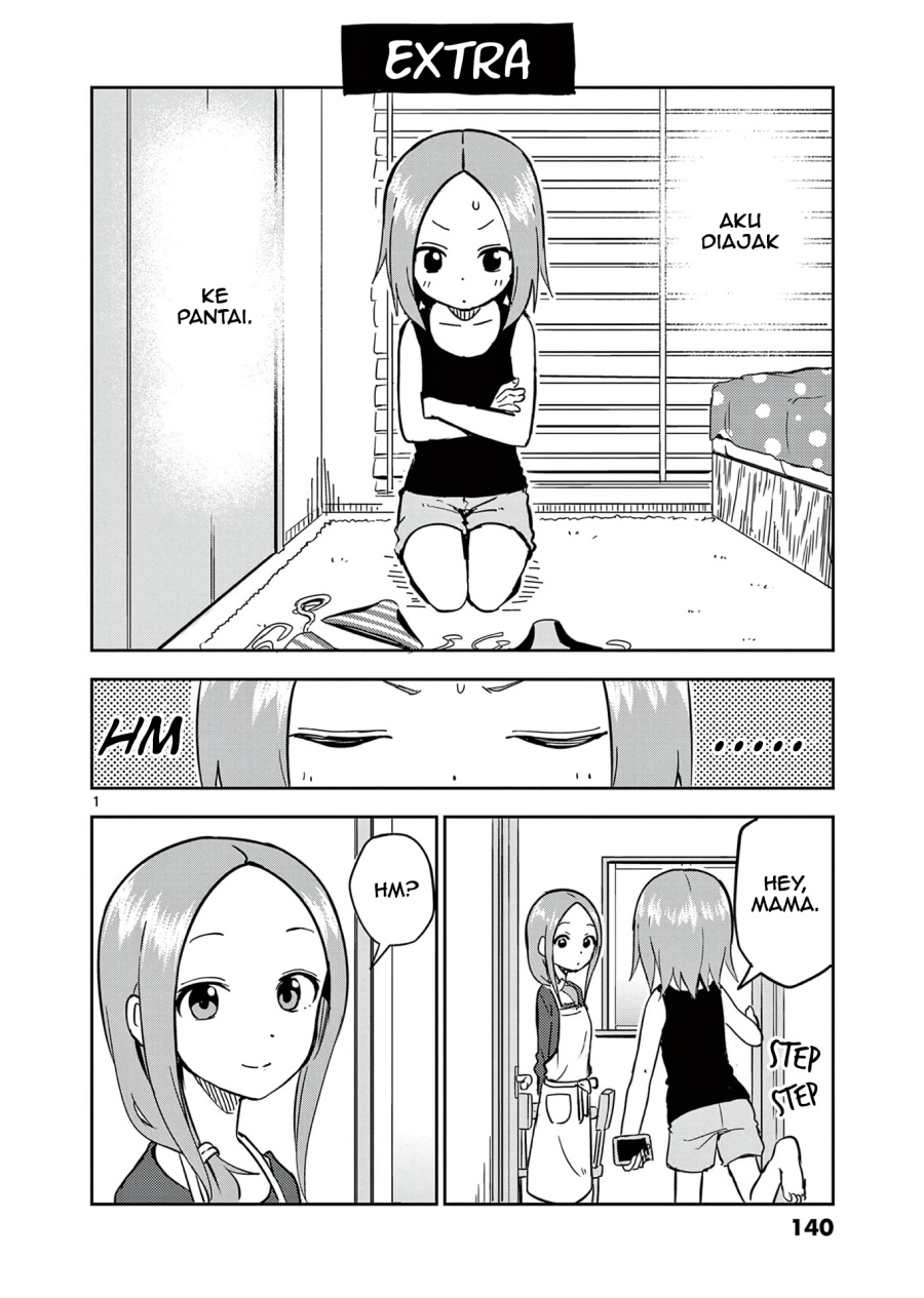 Karakai Jouzu no (Moto) Takagi-san Chapter 166.5 Gambar 1