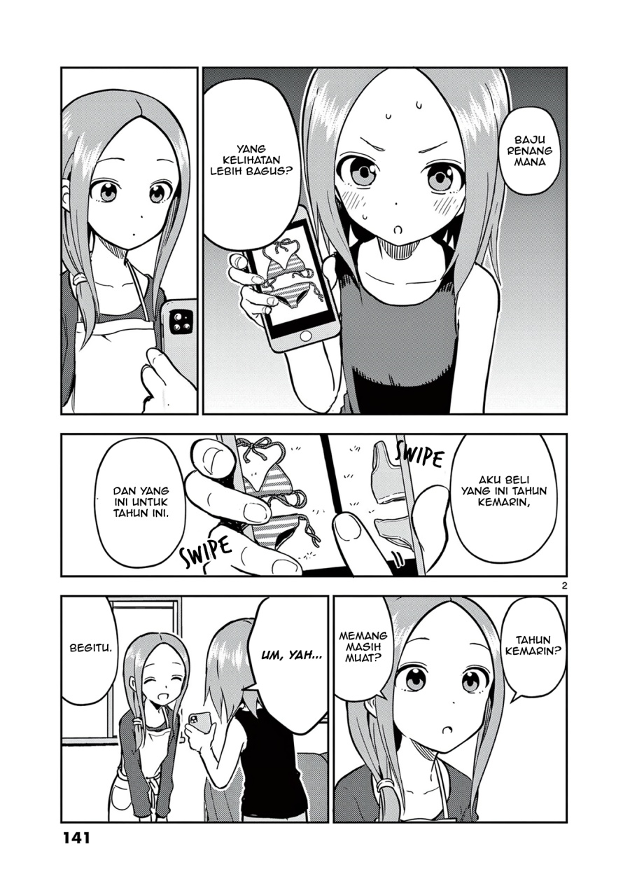 Karakai Jouzu no (Moto) Takagi-san Chapter 166.5 Gambar 2