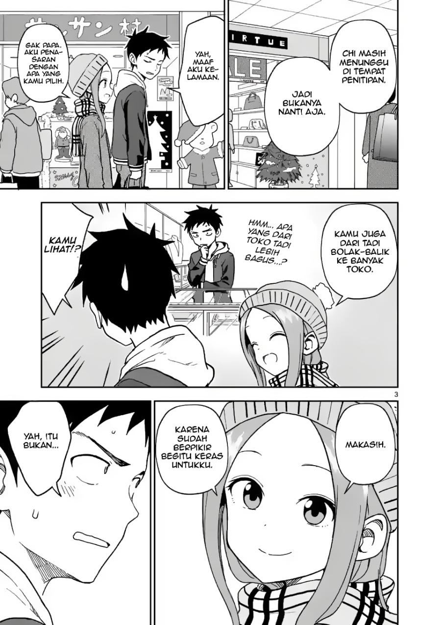 Karakai Jouzu no Takagi-san Chapter 166 Gambar 4
