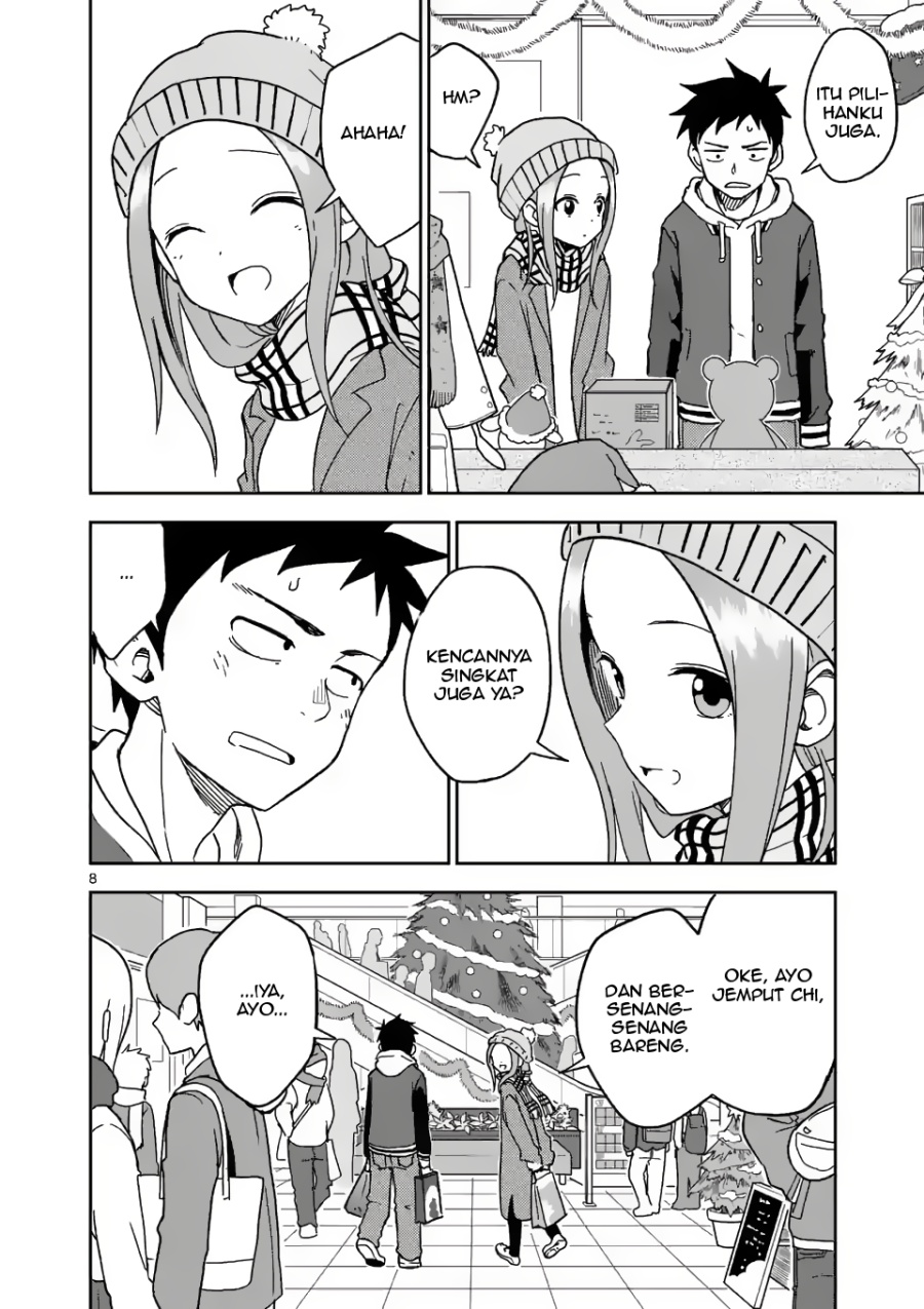 Karakai Jouzu no Takagi-san Chapter 166 Gambar 9