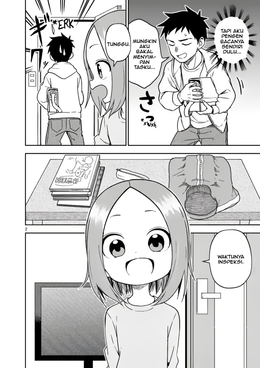 Karakai Jouzu no (Moto) Takagi-san Chapter 168 Gambar 2