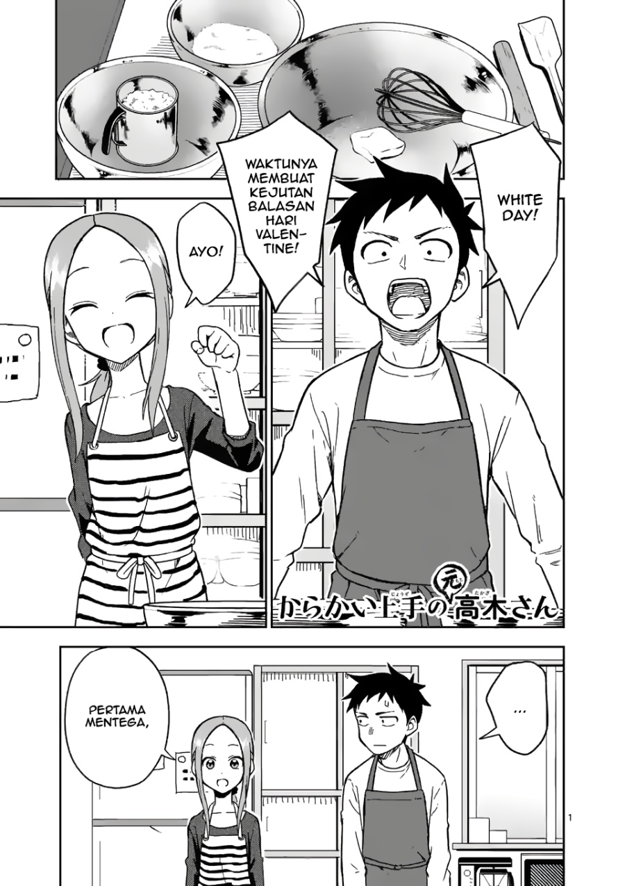 Karakai Jouzu no (Moto) Takagi-san Chapter 178 Gambar 1