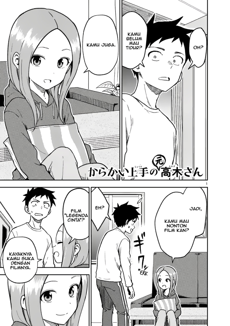 Karakai Jouzu no (Moto) Takagi-san Chapter 181 Gambar 1