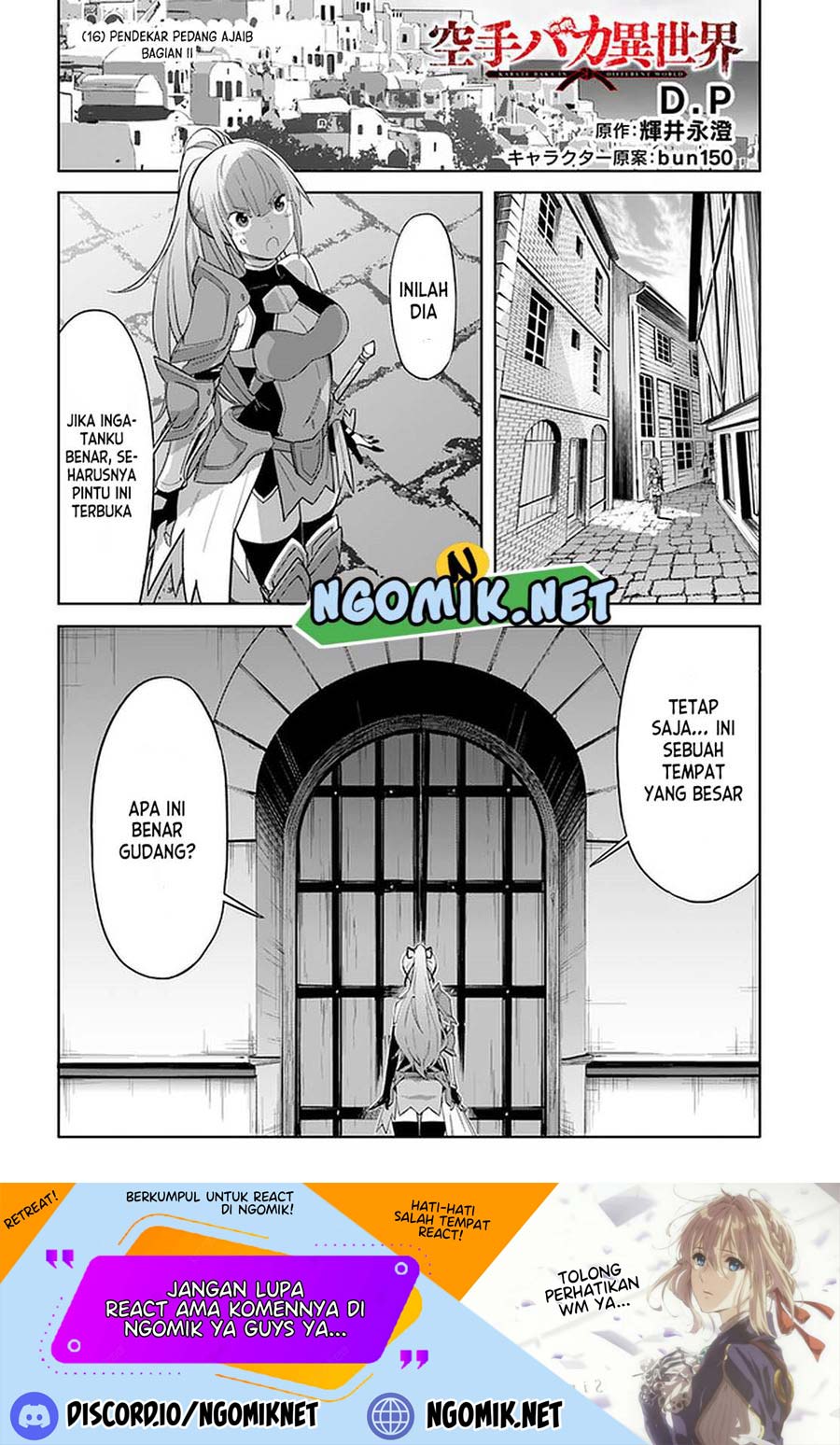 Karate Baka Isekai Chapter 16.2 Gambar 2