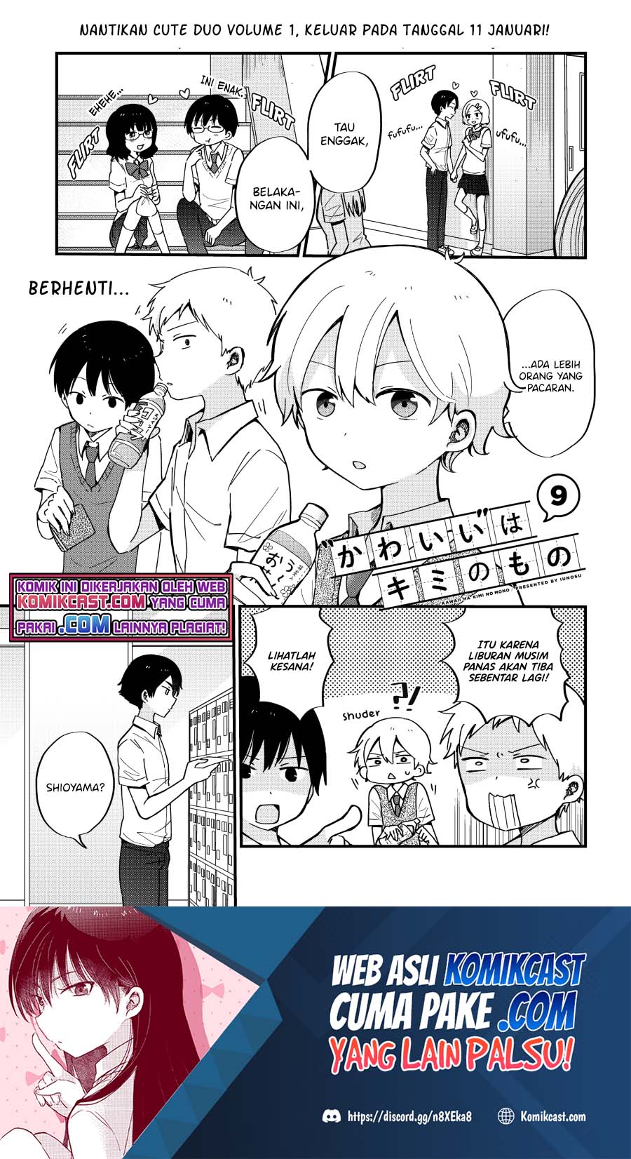 “Kawaii” wa Kimi no mono Chapter 09 Gambar 2
