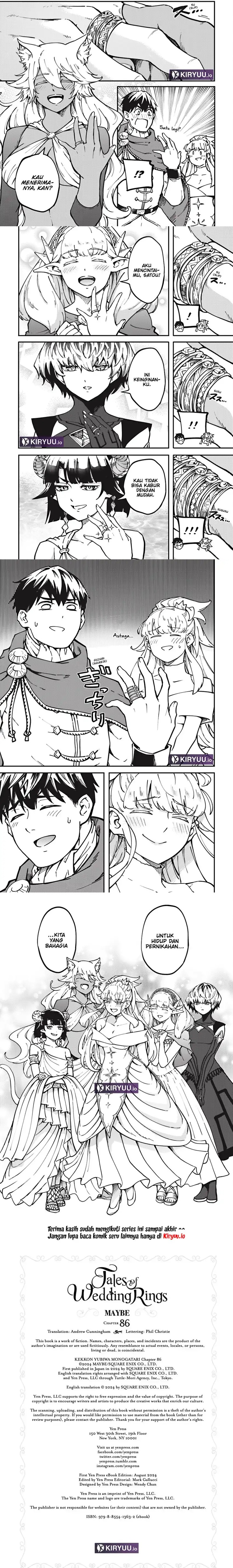 Kekkon Yubiwa Monogatari Chapter 86 Gambar 4