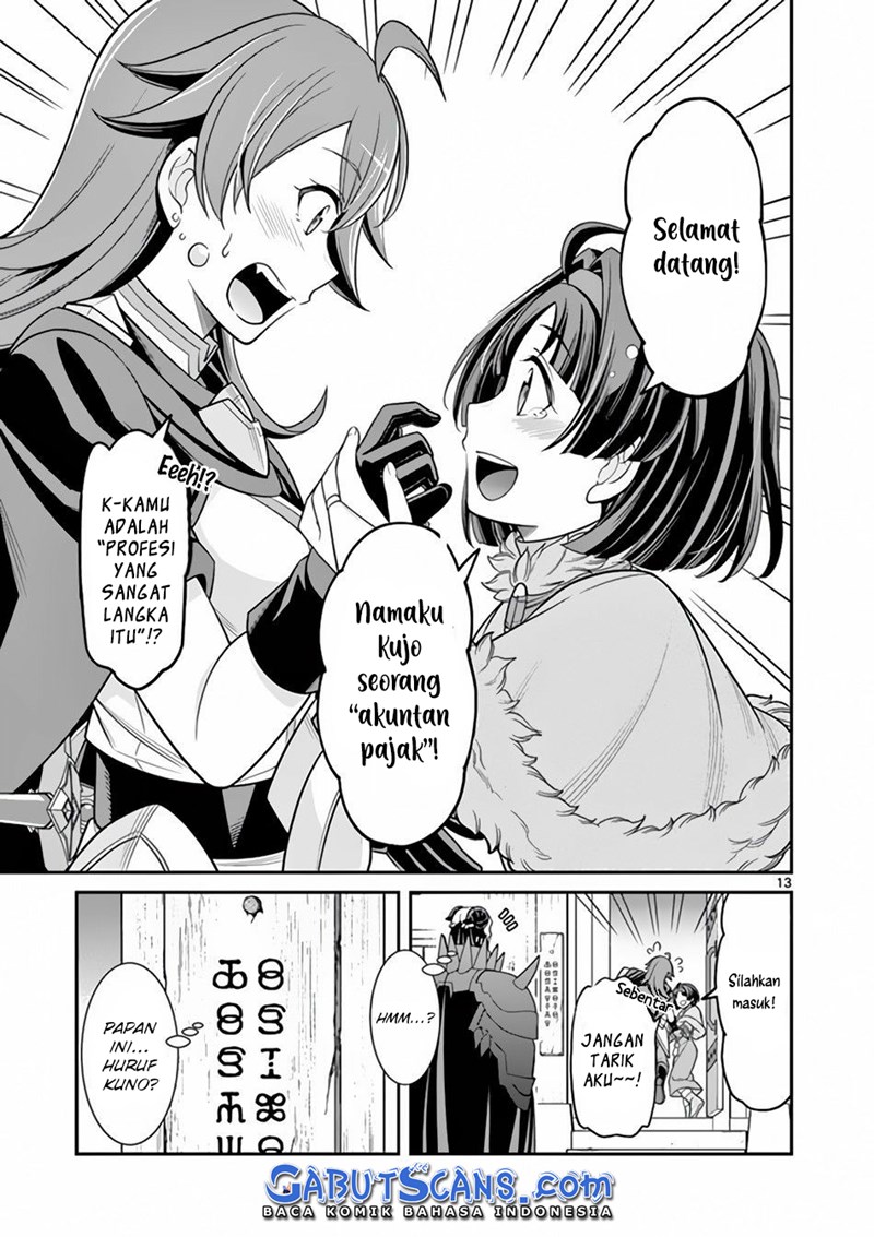 Ken to Mahou no Zeikin Taisaku Chapter 04.1 Gambar 14