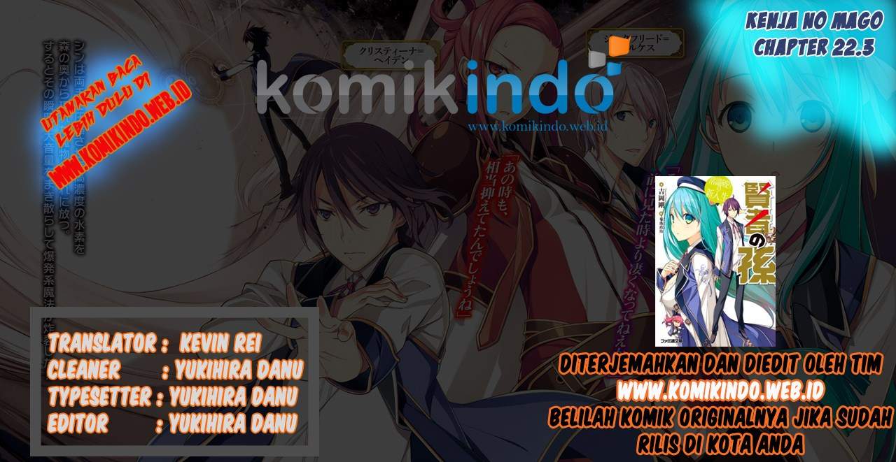 Kenja no Mago Chapter 22.3 Gambar 1