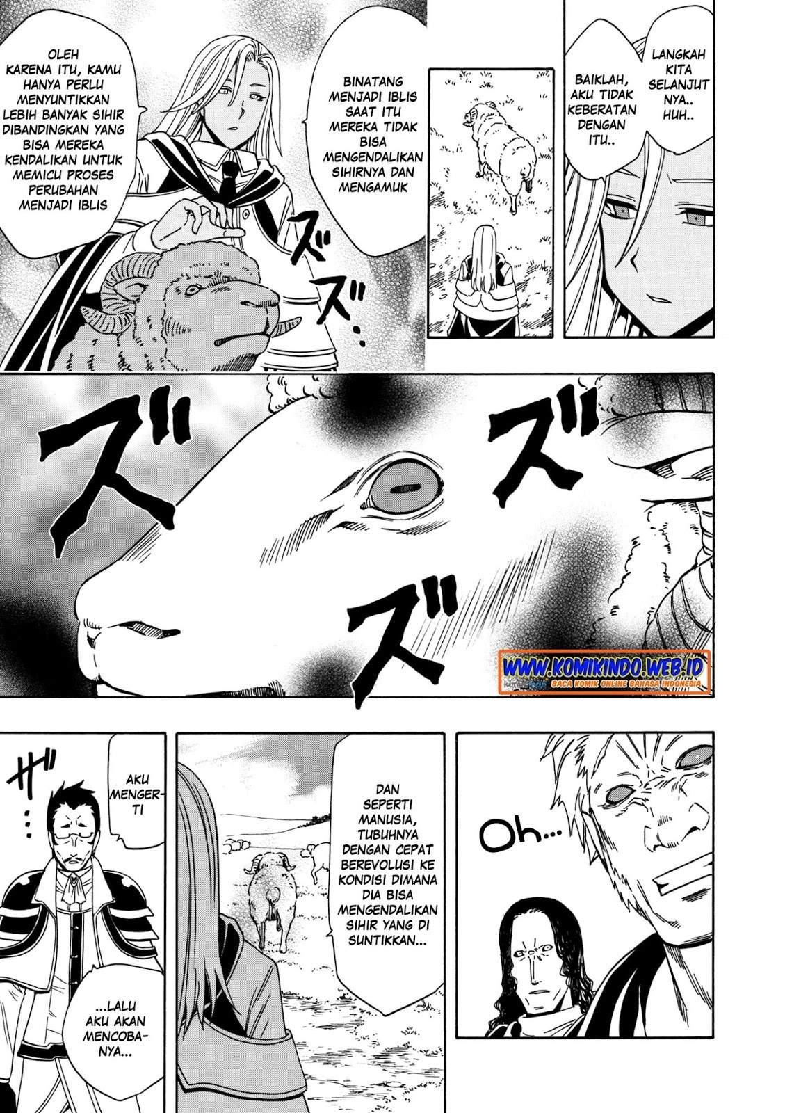 Kenja no Mago Chapter 22.3 Gambar 8