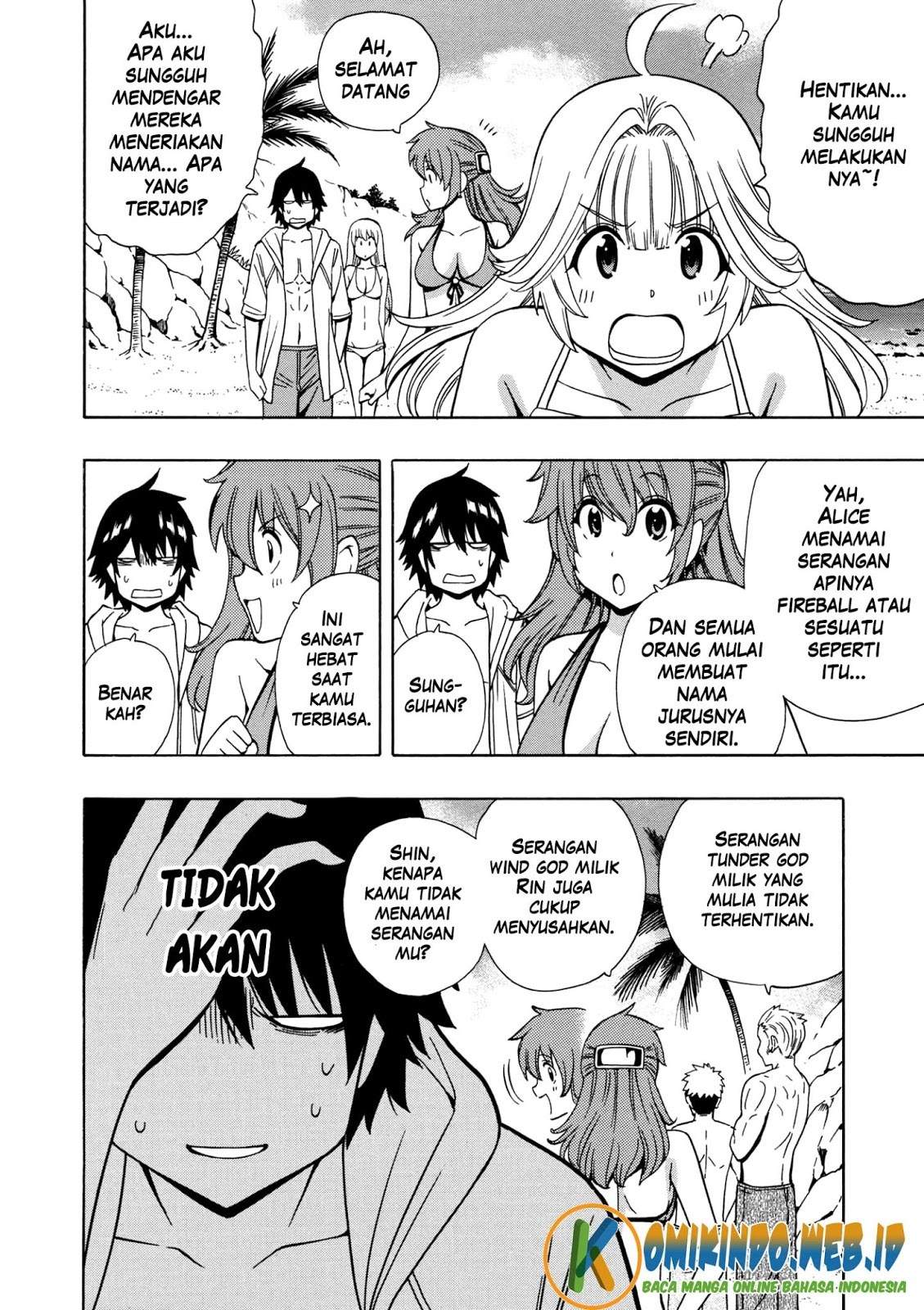 Kenja no Mago Chapter 27 Gambar 3