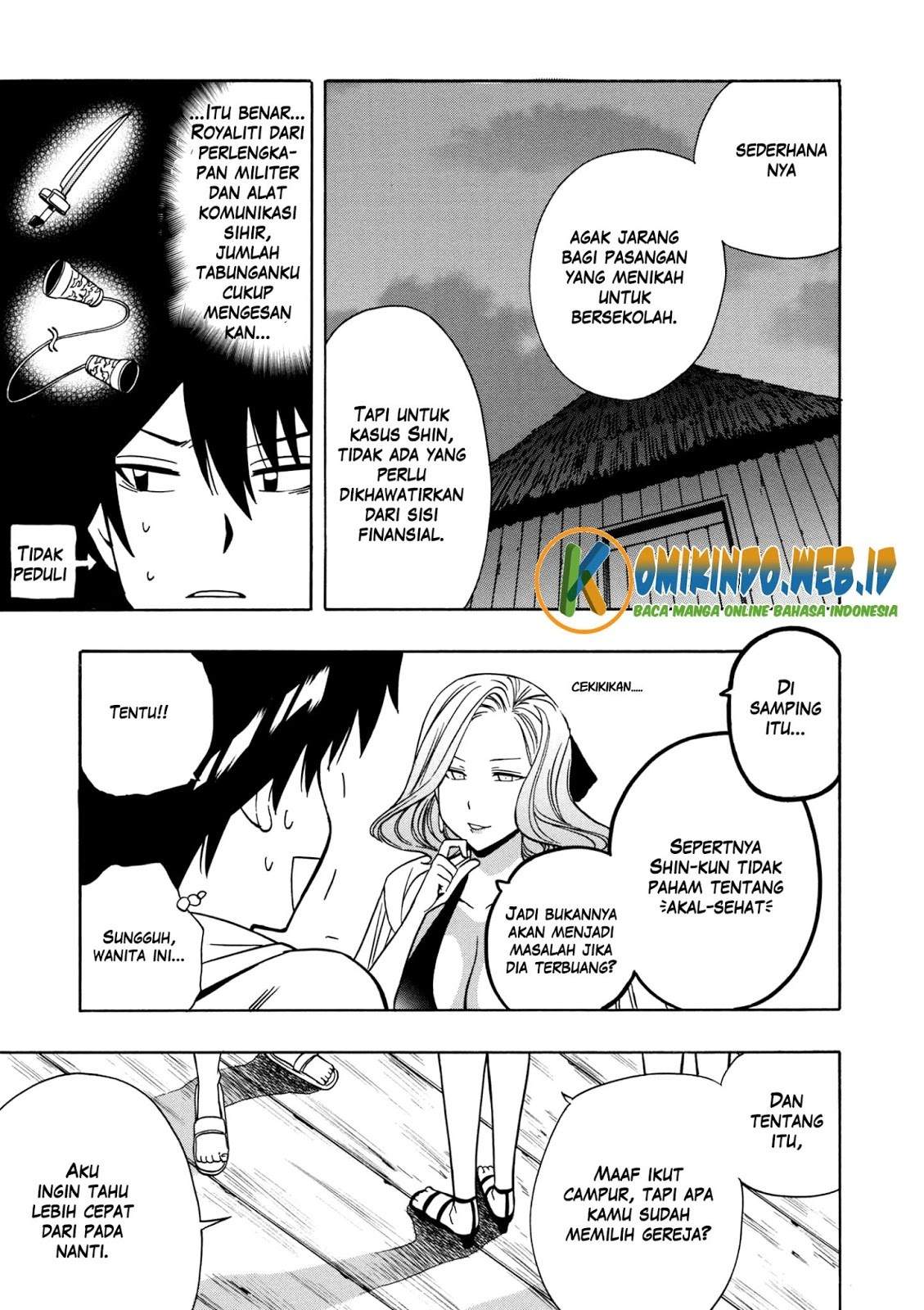 Kenja no Mago Chapter 27 Gambar 10