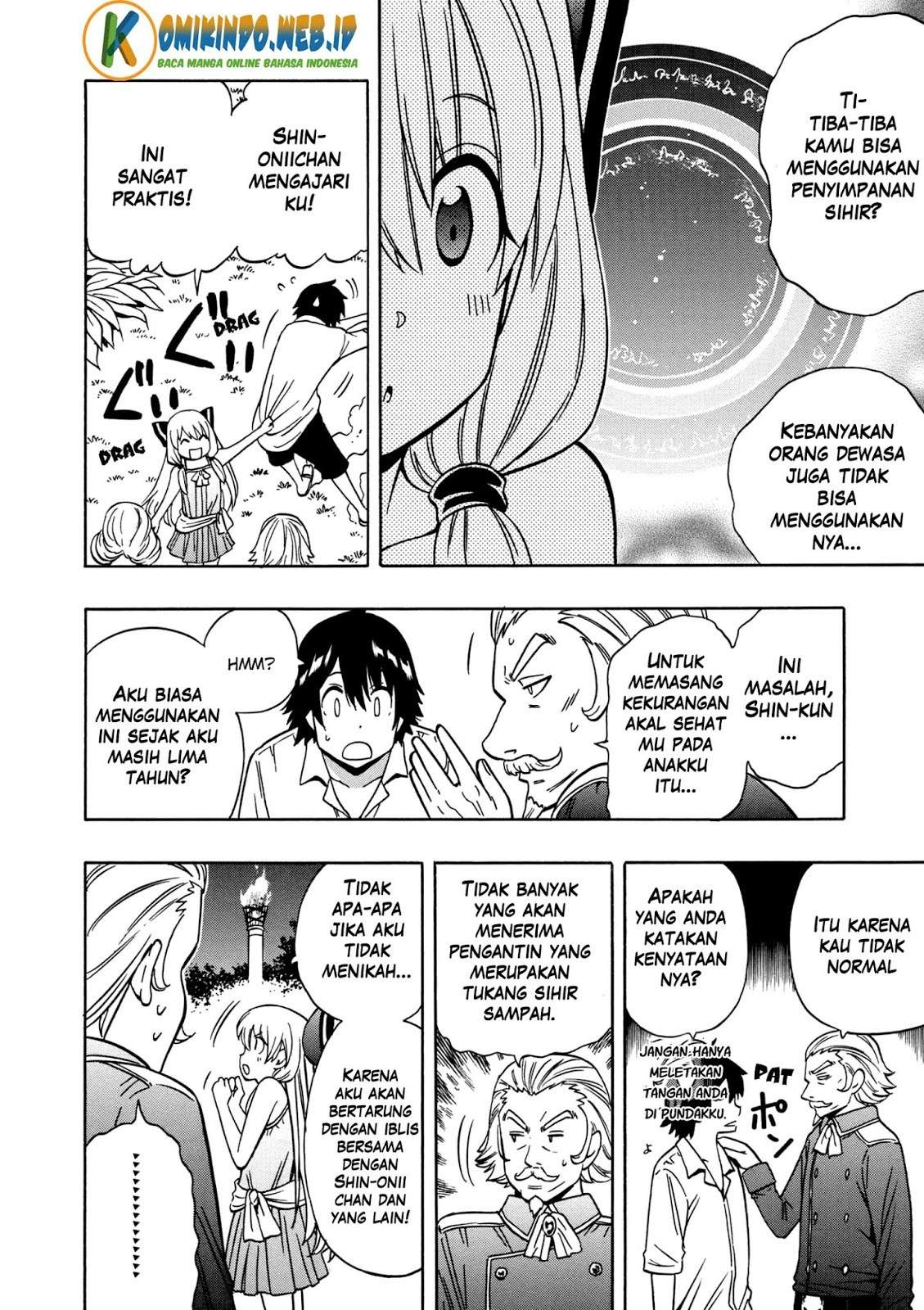Kenja no Mago Chapter 27 Gambar 19