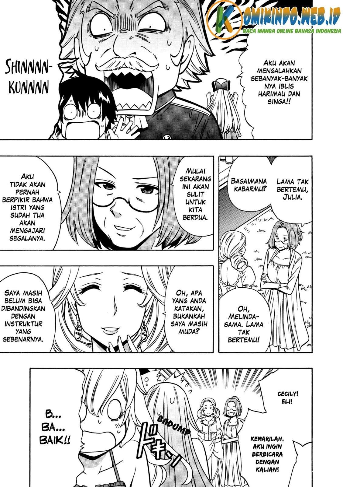 Kenja no Mago Chapter 27 Gambar 20