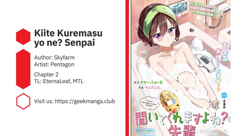 Kiite kuremasu yo ne? Senpai Chapter 02 Gambar 1