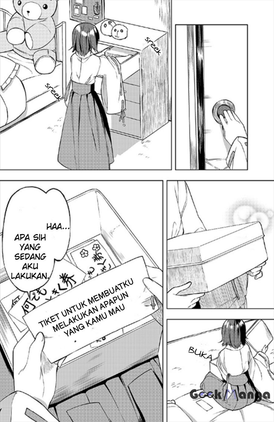 Kiite kuremasu yo ne? Senpai Chapter 03 Gambar 5