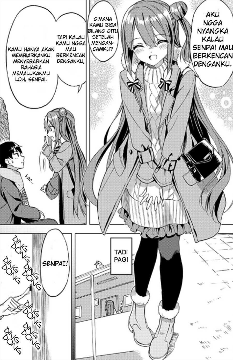 Kiite kuremasu yo ne? Senpai Chapter 03 Gambar 8