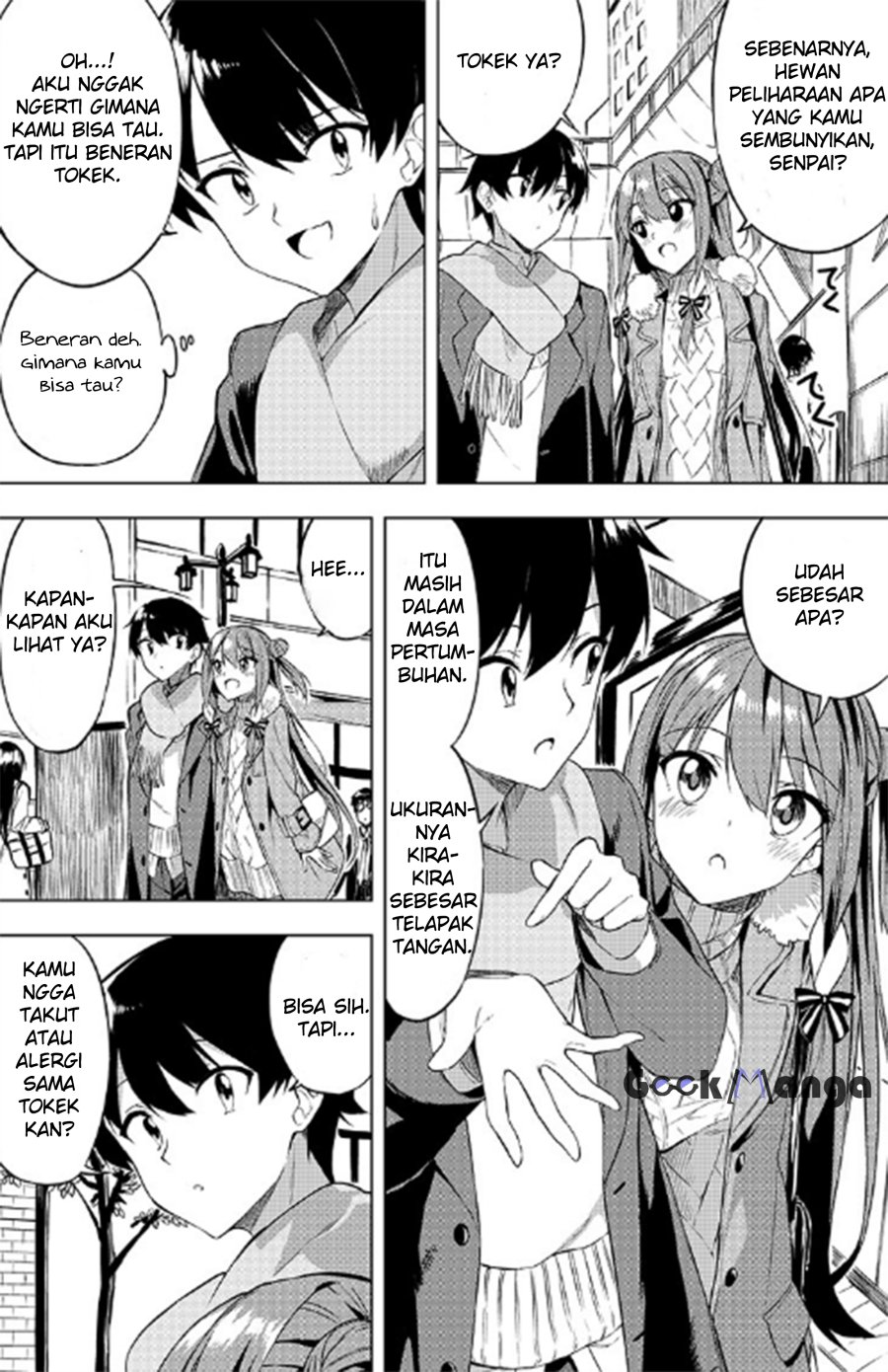 Kiite kuremasu yo ne? Senpai Chapter 03 Gambar 14
