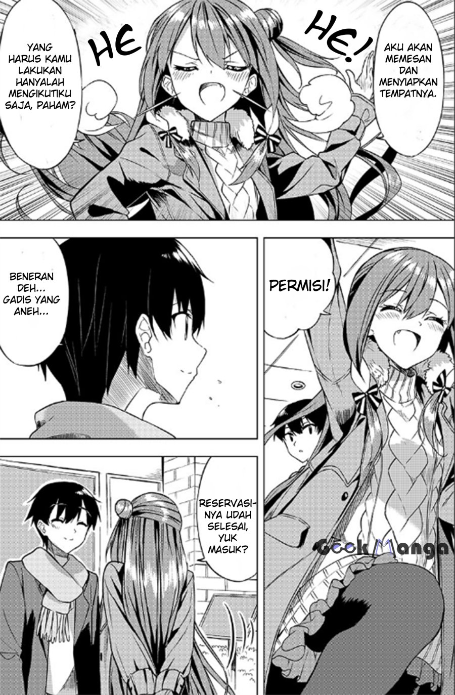 Kiite kuremasu yo ne? Senpai Chapter 03 Gambar 21