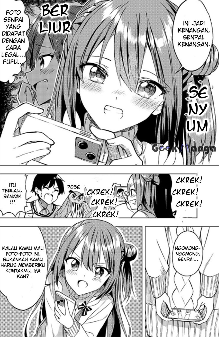 Kiite kuremasu yo ne? Senpai Chapter 03 Gambar 25