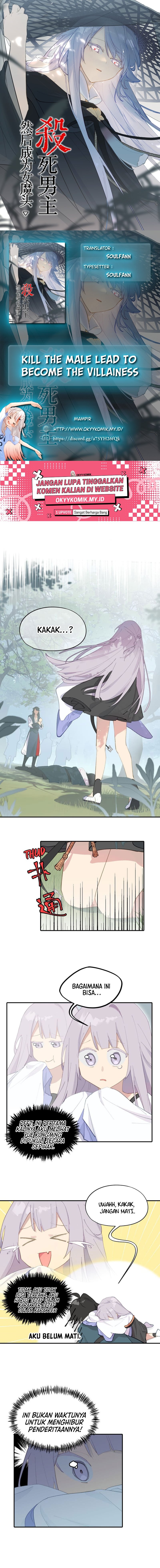 Kill the Male Lead to Become the Villainess Chapter 13 Gambar 1